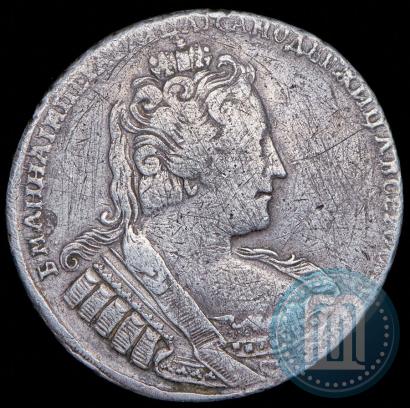 Фото 1 рубль 1733 года  