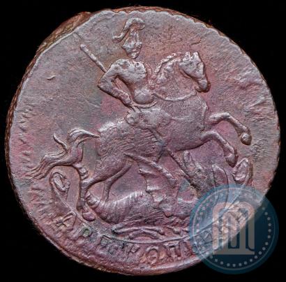 Фото 2 копейки 1761 года  "Номинал под Св. Георгием"