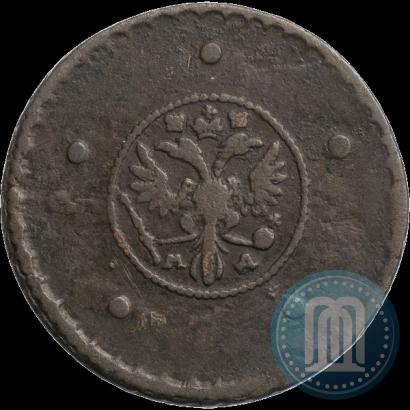 Фото 5 копеек 1729 года МД 