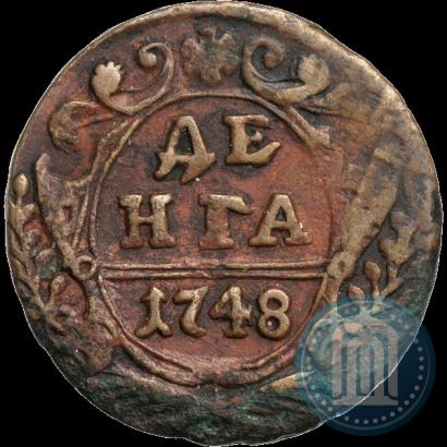 Фото Денга 1748 года  