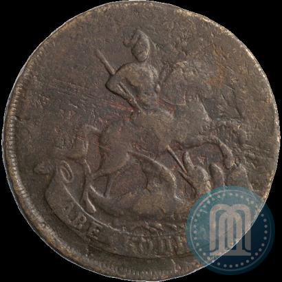 Фото 2 копейки 1758 года  "Номинал под Св. Георгием"