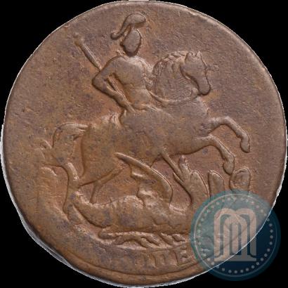 Фото 2 копейки 1760 года  "Номинал под Св. Георгием"