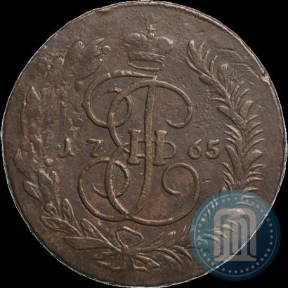 Фото 5 копеек 1765 года ММ 