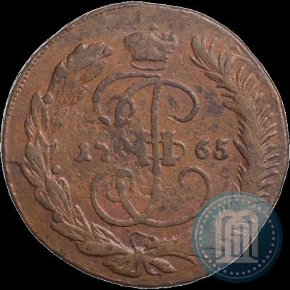 Фото 5 копеек 1765 года ММ 