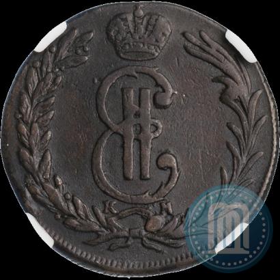 Фото 2 копейки 1769 года КМ 