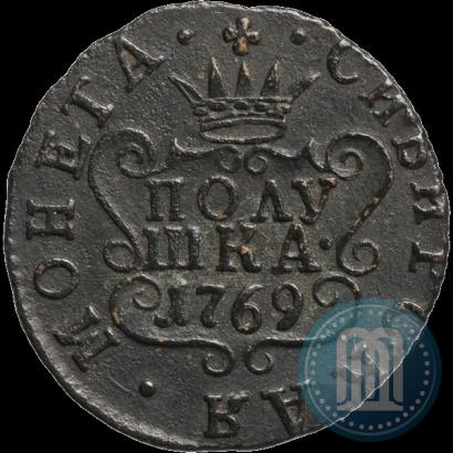 Фото Полушка 1769 года КМ 
