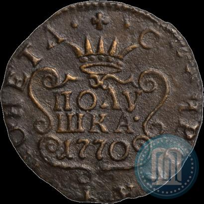 Фото Полушка 1770 года КМ 