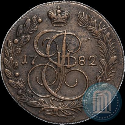 Фото 5 копеек 1782 года КМ 