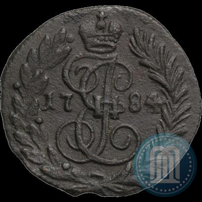 Фото Полушка 1784 года КМ 