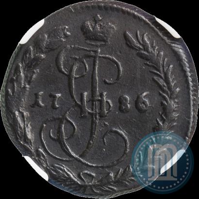 Фото Денга 1786 года КМ 