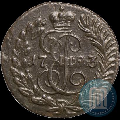 Фото Полушка 1793 года КМ 
