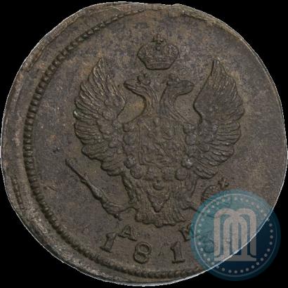 Фото 2 копейки 1813 года КМ-АМ 