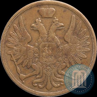 Фото 3 копейки 1858 года ВМ 