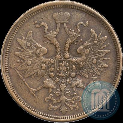 Picture 5 kopecks 1862 year ЕМ 