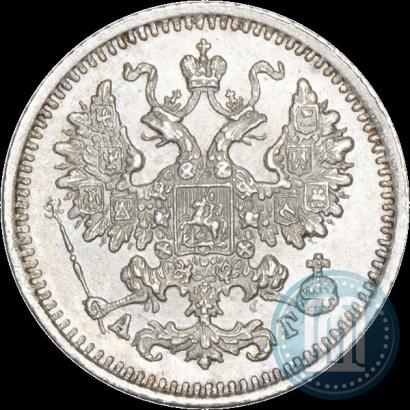 Фото 5 копеек 1886 года СПБ-АГ 
