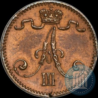 Фото 1 пенни 1888 года  
