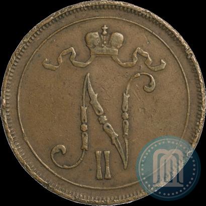 Фото 10 пенни 1905 года  