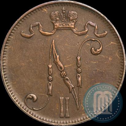 Фото 5 пенни 1908 года  