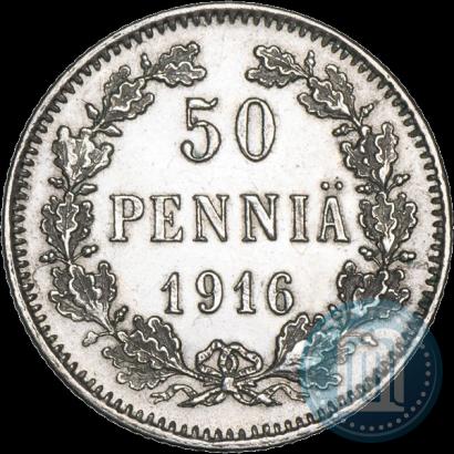 Фото 50 пенни 1916 года S 