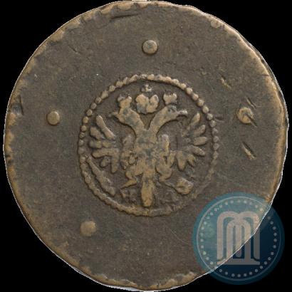Фото 5 копеек 1727 года НД 