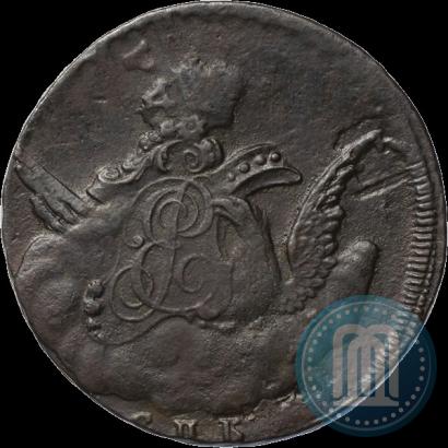 Фото 1 копейка 1756 года СПБ 