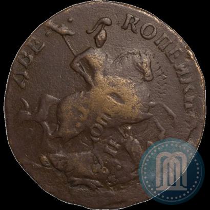 Фото 2 копейки 1757 года  "Номинал над Св. Георгием"