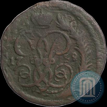 Фото 2 копейки 1759 года  "Номинал под Св. Георгием"