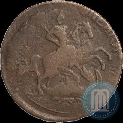 Picture 2 kopecks 1760 year  "Nominal above St. George"