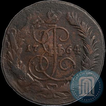 Фото 2 копейки 1764 года ЕМ 