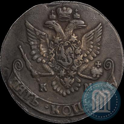 Picture 5 kopecks 1787 year КМ 