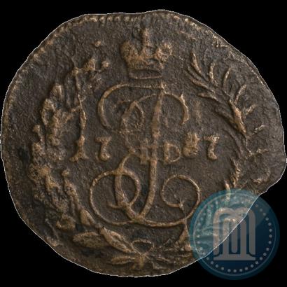 Фото Полушка 1787 года КМ 