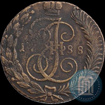 Фото 5 копеек 1788 года ТМ 