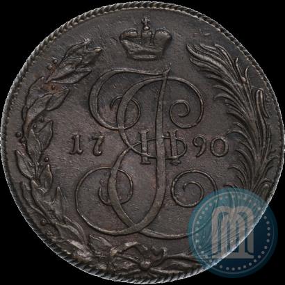 Фото 5 копеек 1790 года КМ 