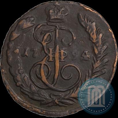 Фото 1 копейка 1794 года ЕМ 