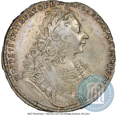 Picture 1 rouble 1729 year  "Type of 1727"