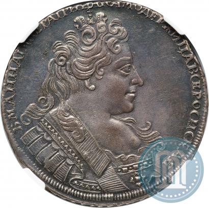 Фото 1 рубль 1731 года  