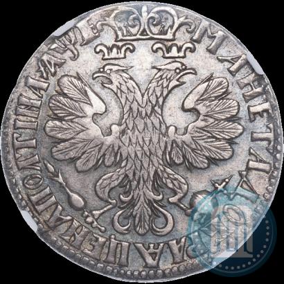 Фото Полтина 1705 года  "Портрет работы Ф. Алексеева"