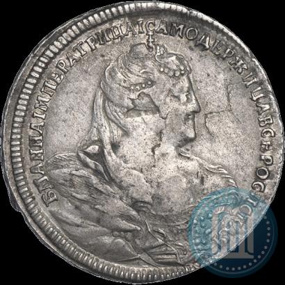 Фото Полтина 1740 года  "Московский тип"