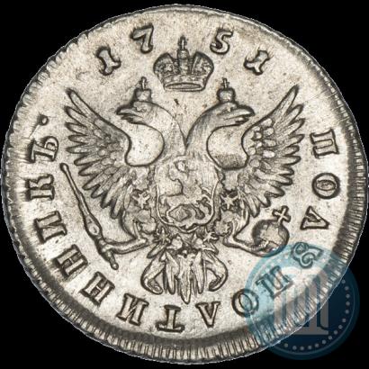 Фото Полуполтинник 1751 года ММД 