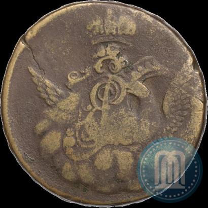 Фото 1 копейка 1755 года  