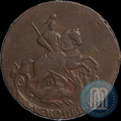 Фото 2 копейки 1766 года ММ 