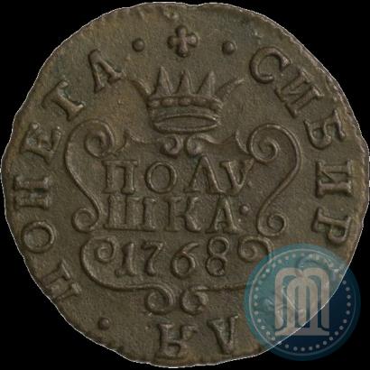 Фото Полушка 1768 года КМ 