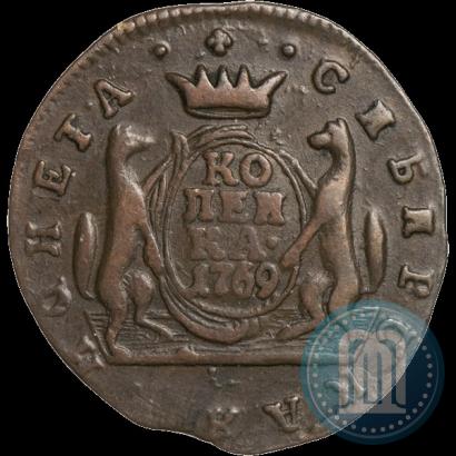 Фото 1 копейка 1769 года КМ 