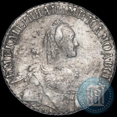 Фото Полуполтинник 1770 года ММД-ДМ 