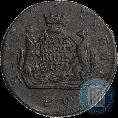 Фото 2 копейки 1771 года КМ 