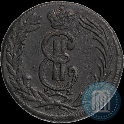 Фото 2 копейки 1772 года КМ 