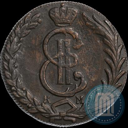 Фото 10 копеек 1781 года КМ 