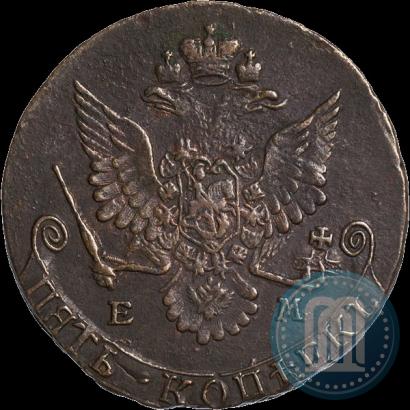 Фото 5 копеек 1781 года ЕМ 