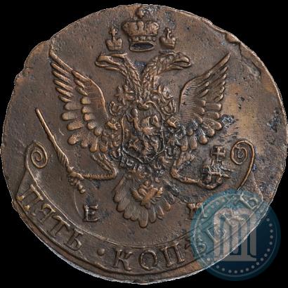 Фото 5 копеек 1783 года ЕМ 