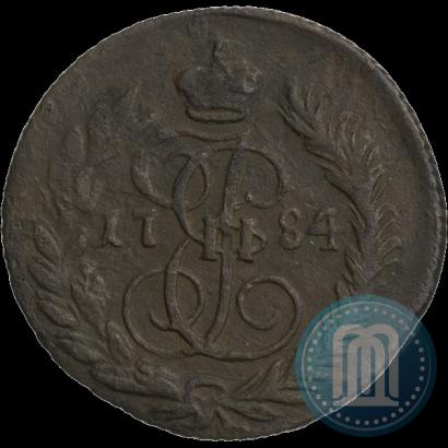 Фото Полушка 1784 года КМ 